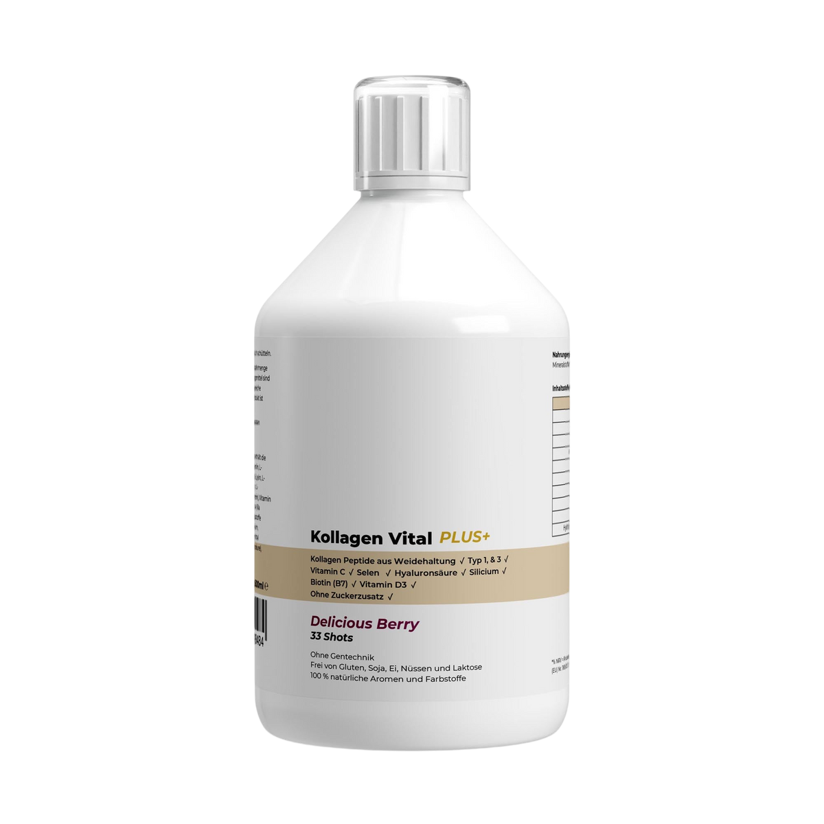 Collagen Vital PLUS+ Shots - Wild Berry - 500ml