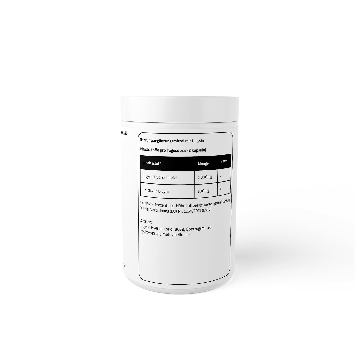 L-Lysine capsules