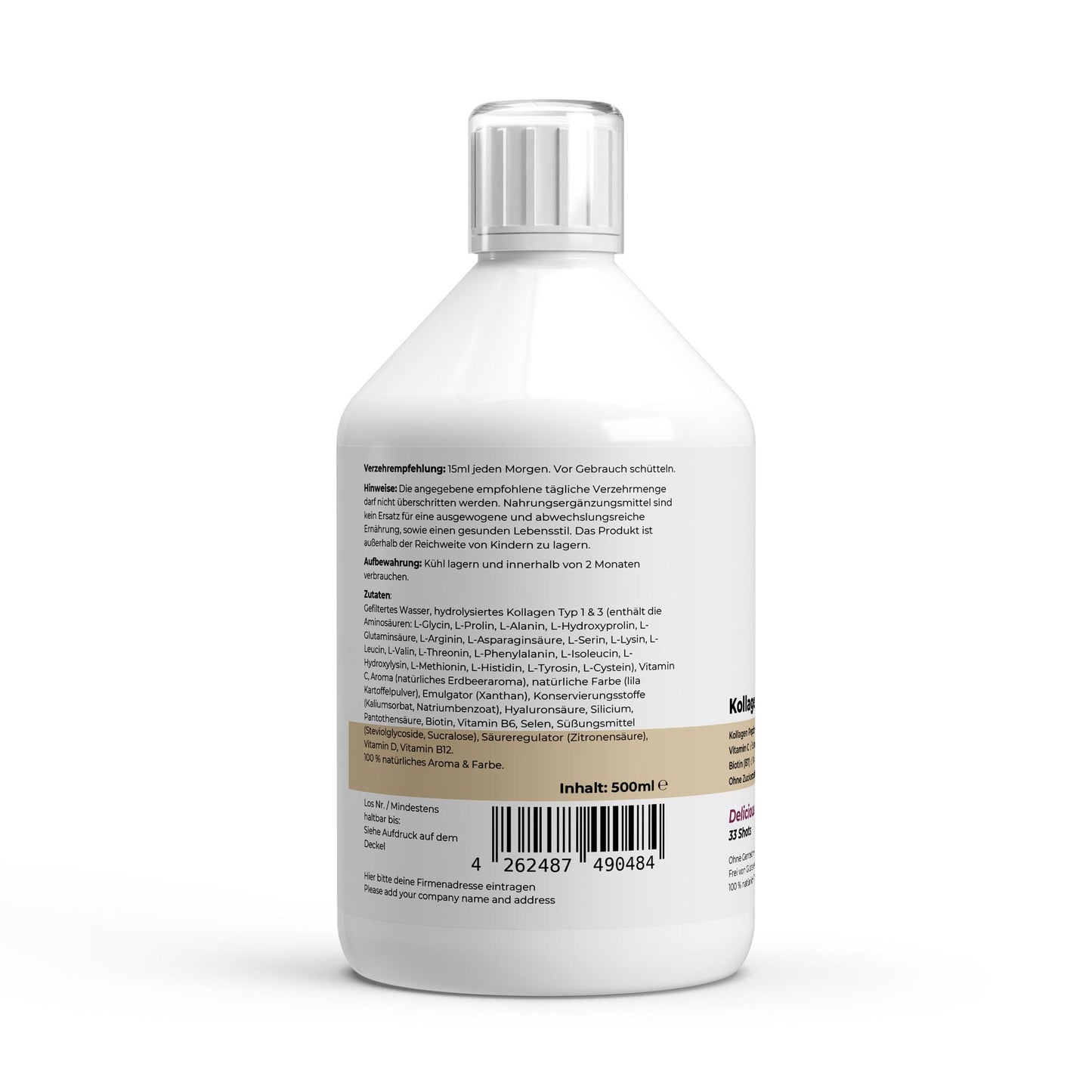 Collagen Vital PLUS+ Shots - Wild Berry - 500ml