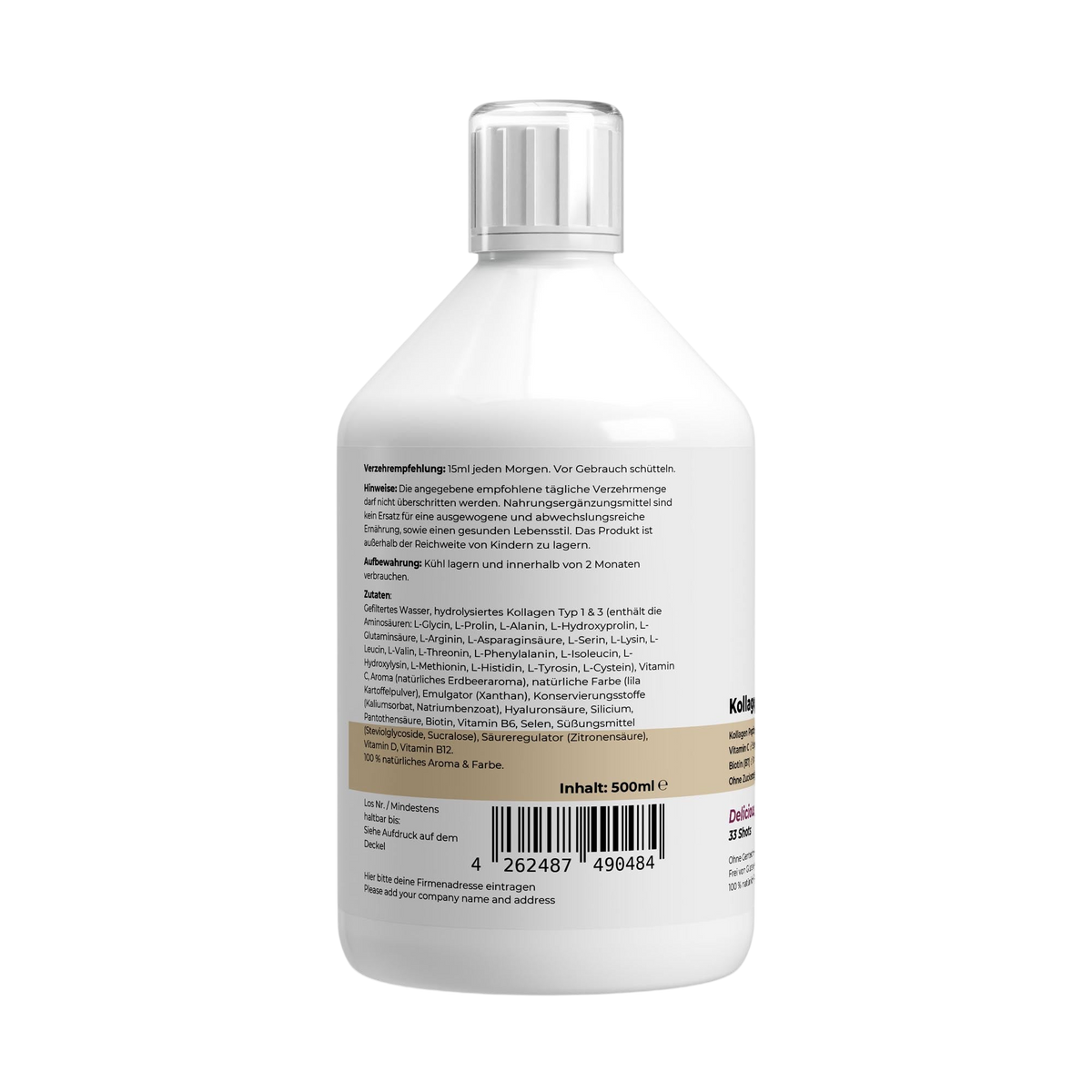 Collagen Vital PLUS+ Shots - Wild Berry - 500ml