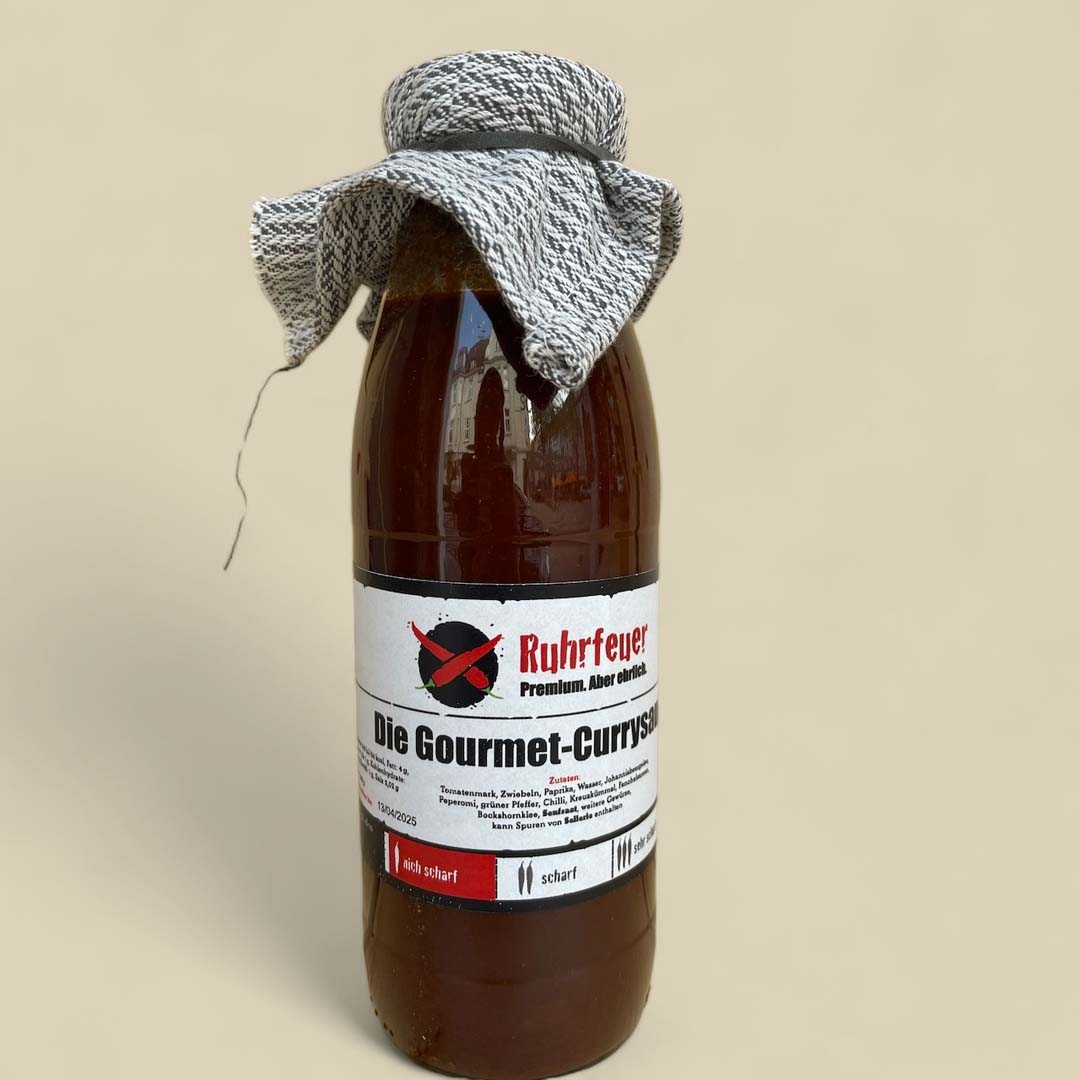 Ruhrfeuer Currysauce 500g nich scharf