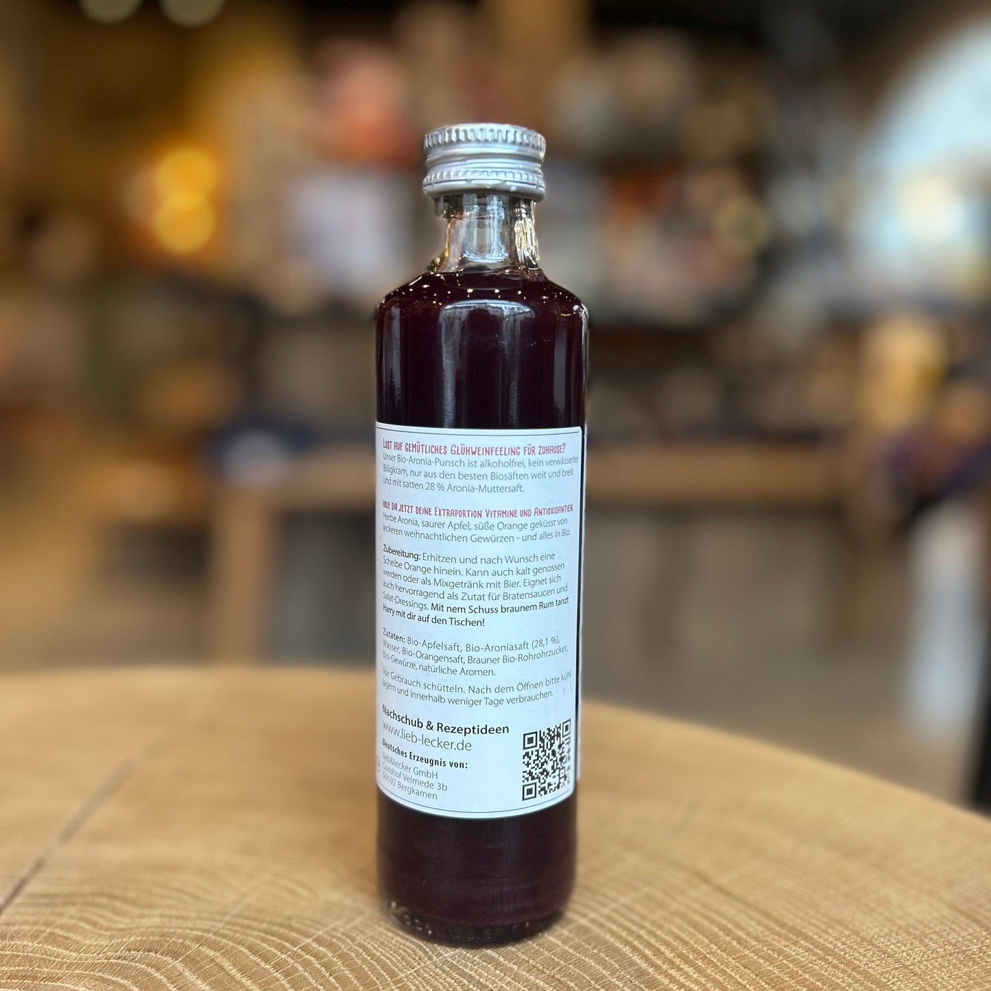 Heißer Harry Bio Aronia Punsch