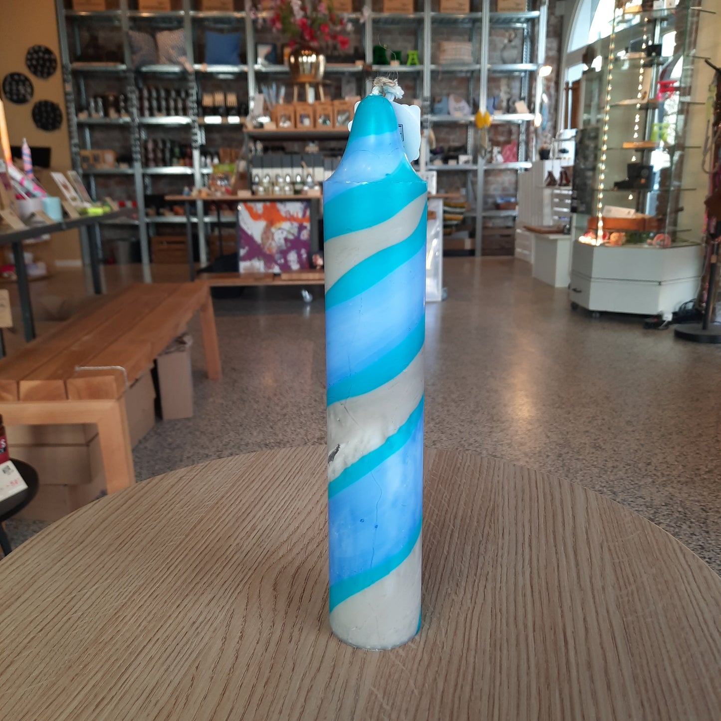 Stumpen Kerze dünn