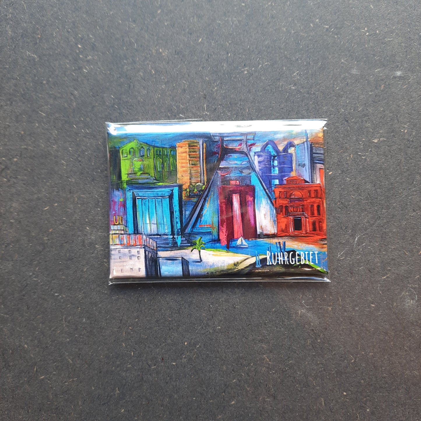 Magnet Pott in Farbe