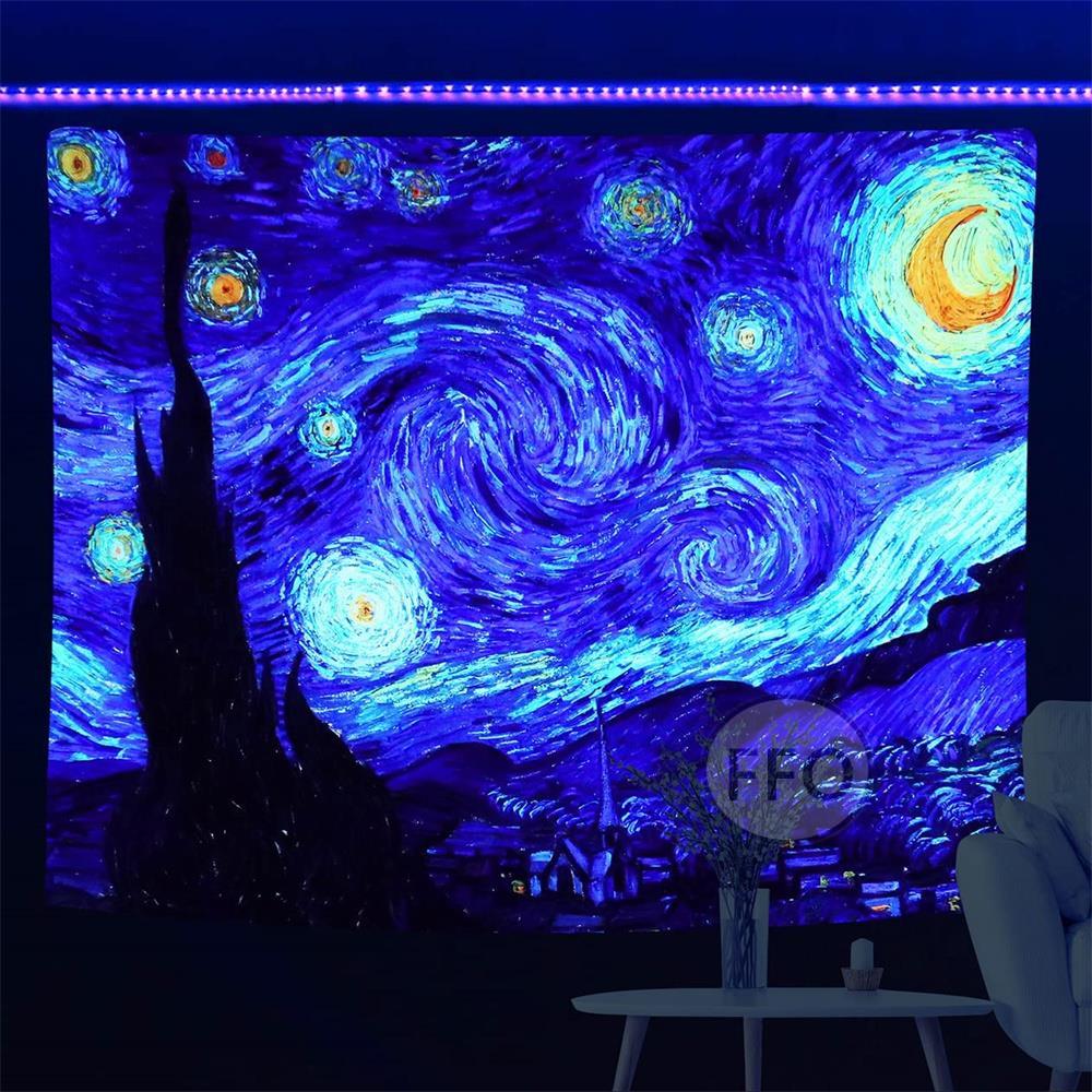 Welcome Mr. Van Gogh Schwarzlichtposter