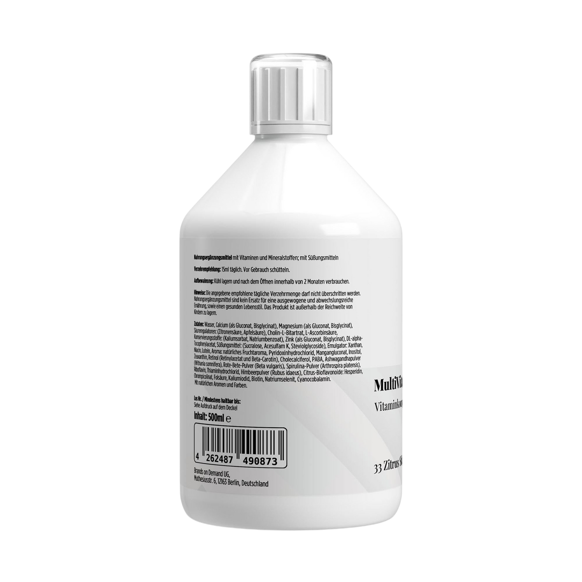 Multivitamin Basic Shots Plus+ - 500ml