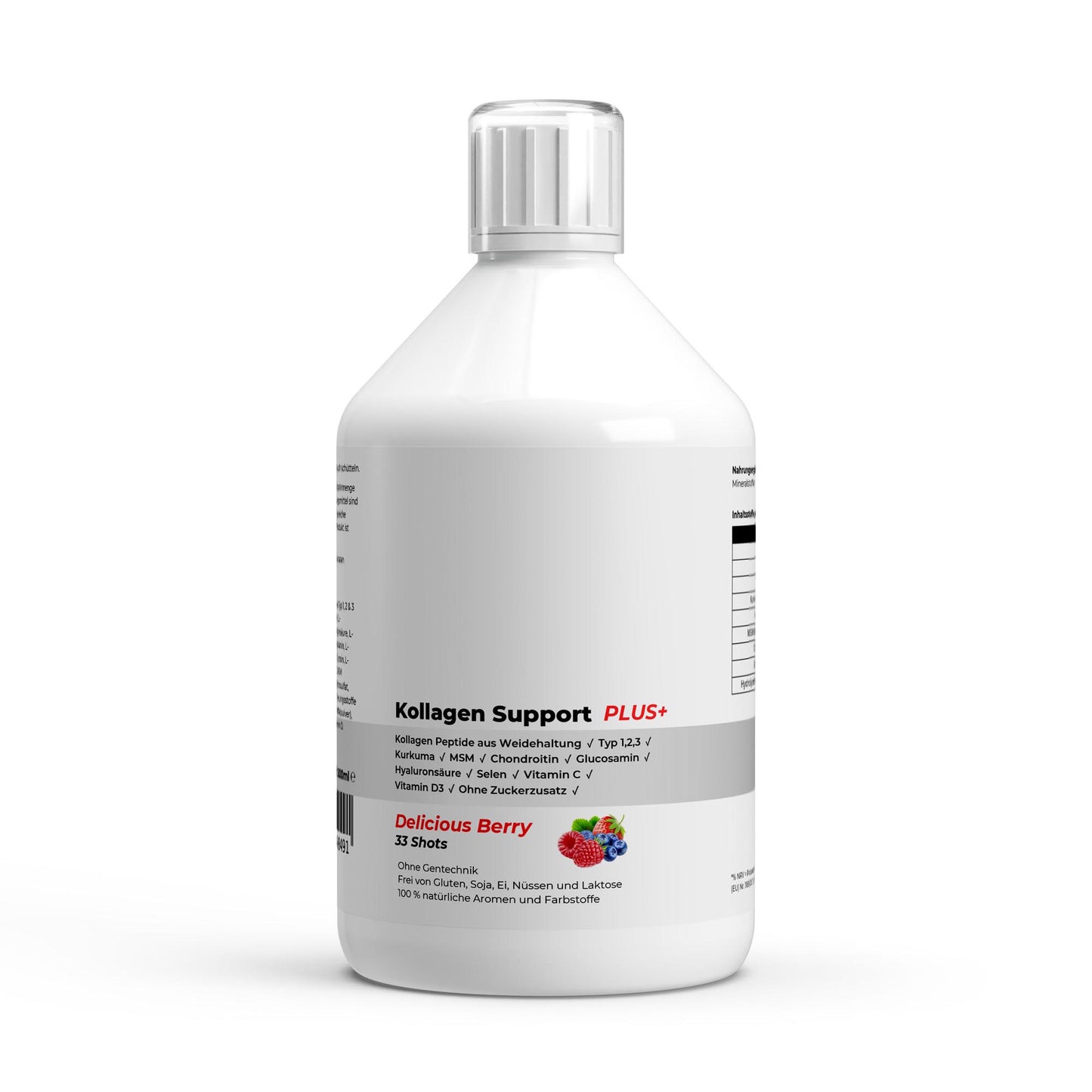 Collagen Support PLUS+ Shots - Wild Berry - 500ml
