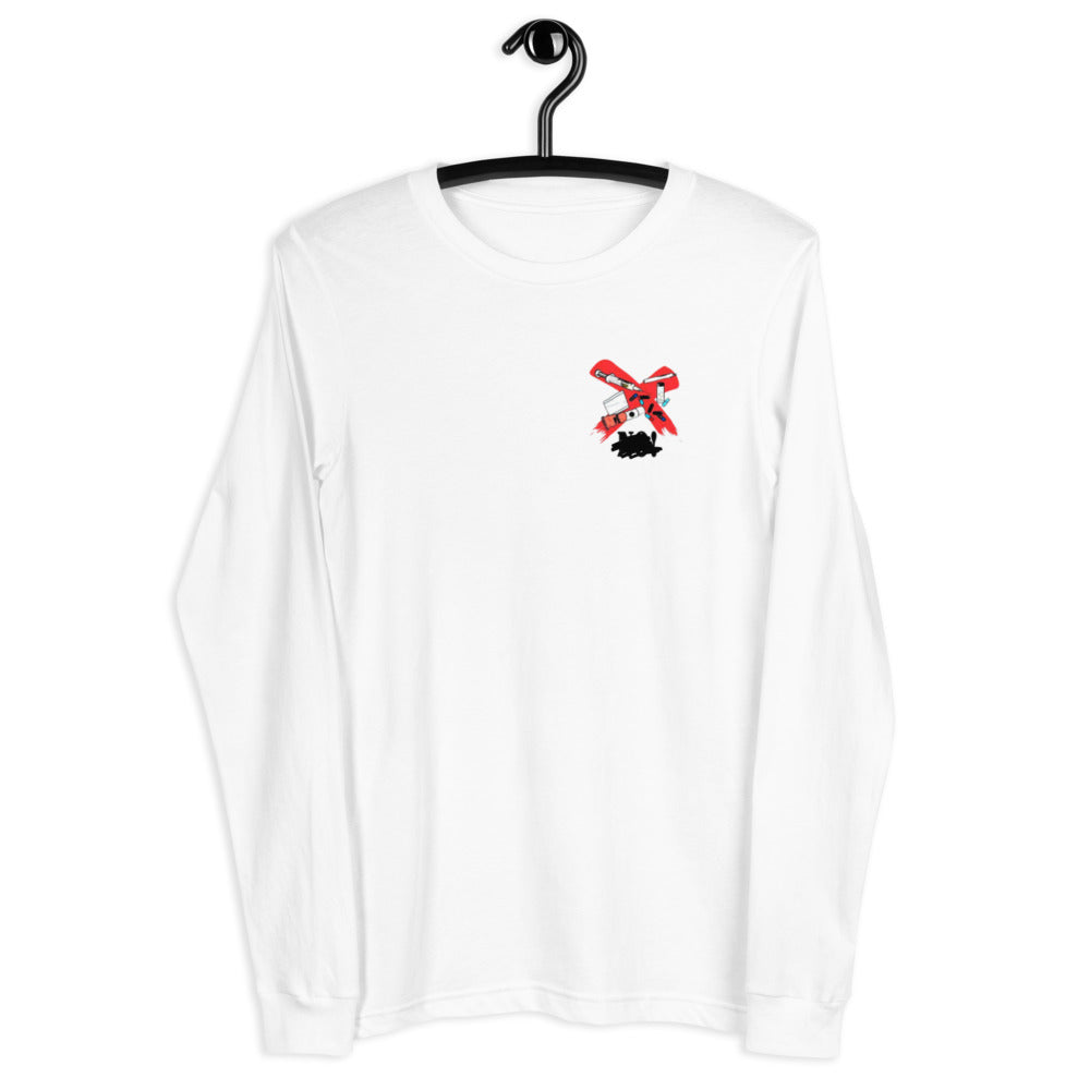 X All DRUGS Langarmshirt