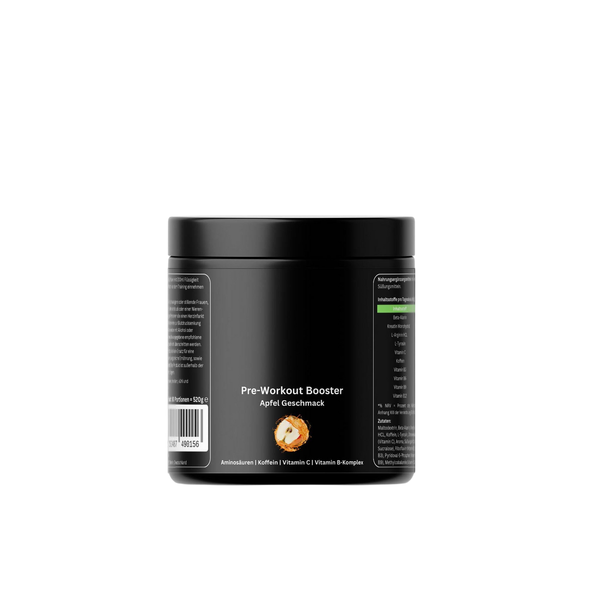 Pre-Workout Booster - Flavor: Apple