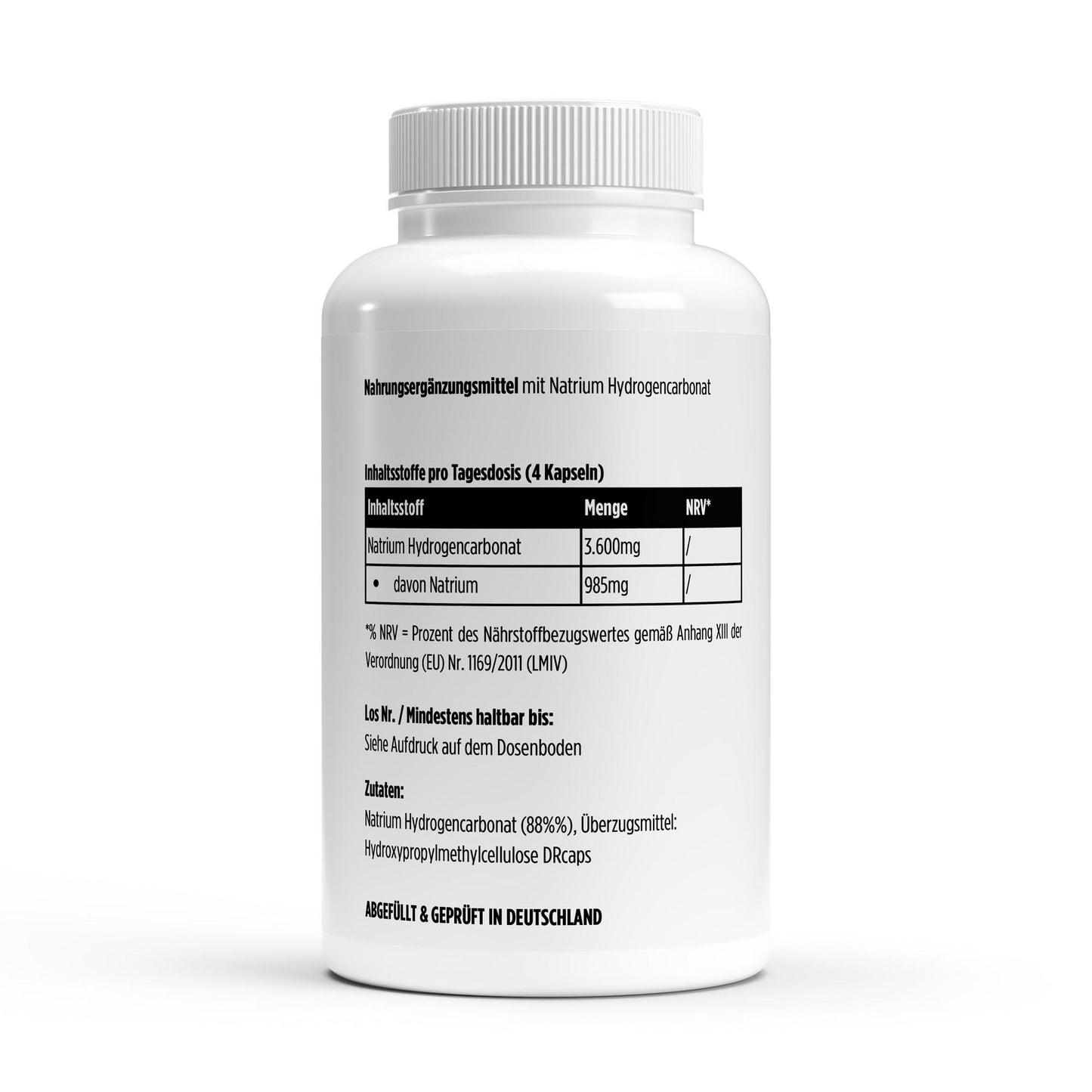 Natron Magensaftresistent - 120 Kapseln