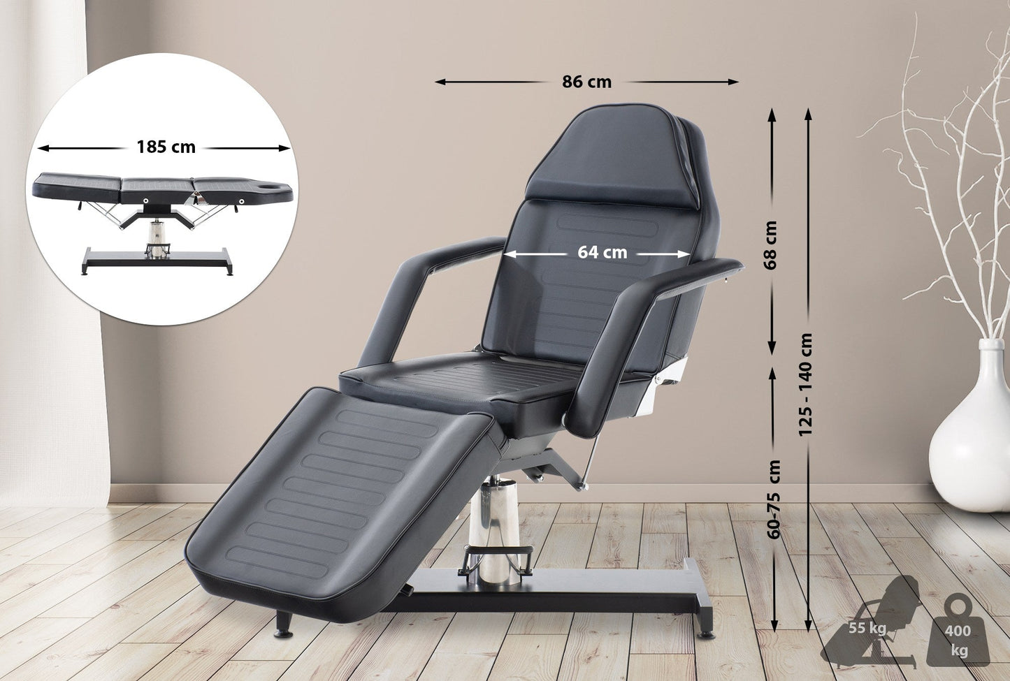 Hydraulische Kosmetikliege