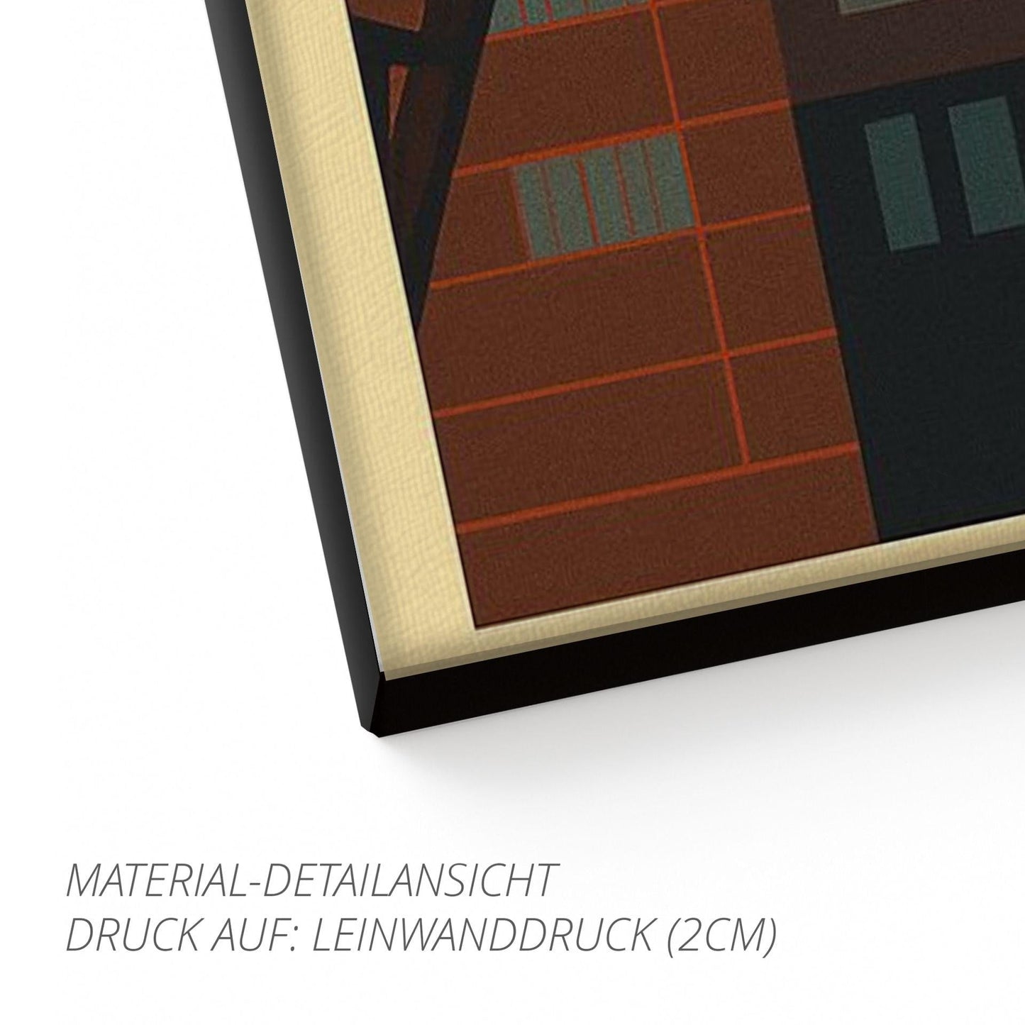 Retro Poster Zeche Zollverein Essen – 70er Style