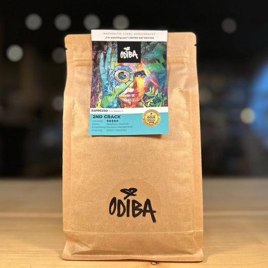 2nd Crack Kaffebohne Espresso 250g