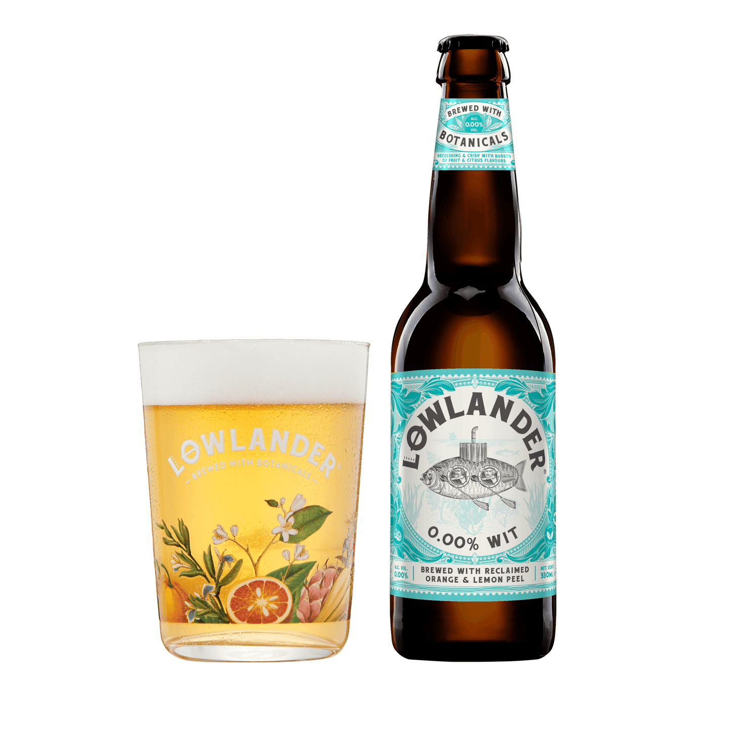 Lowlander 0,0% Weiß - Flasche - 24/Alaner Store