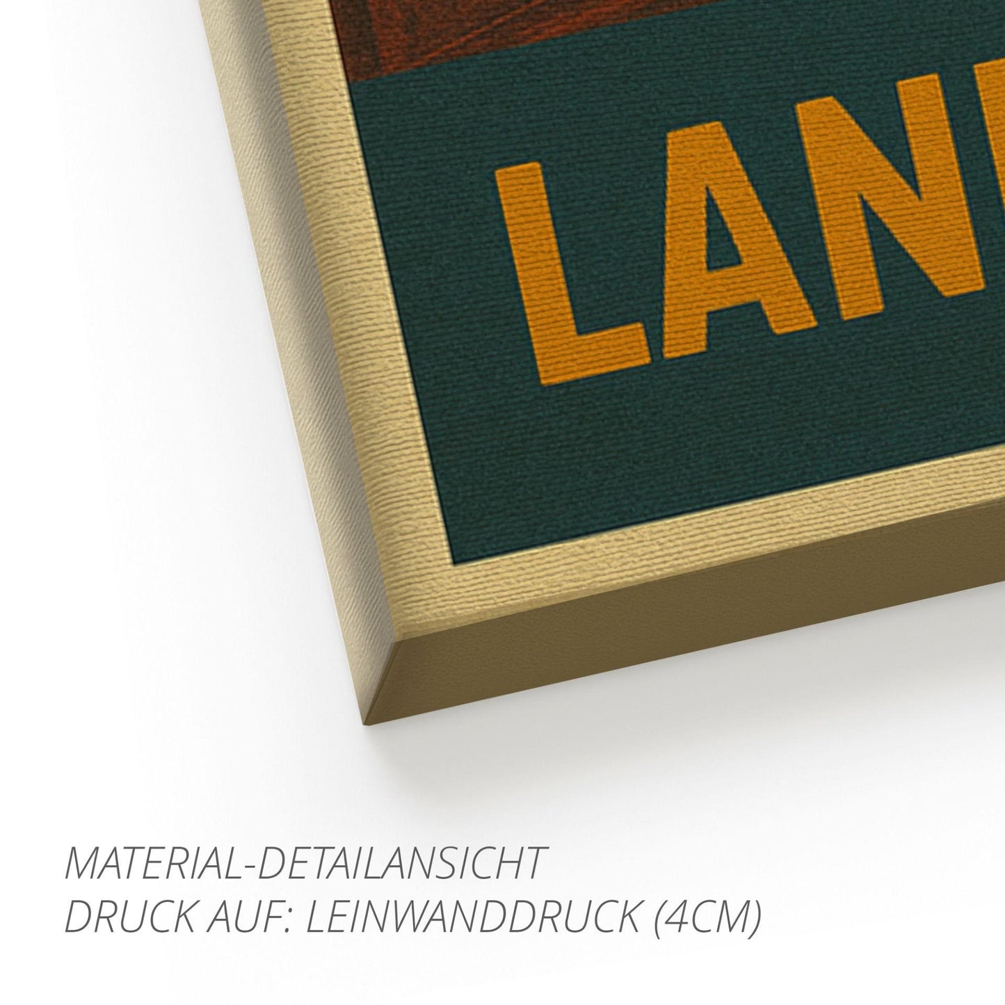 Landschaftspark Duisburg-Nord – Retro Poster im 70er-Look