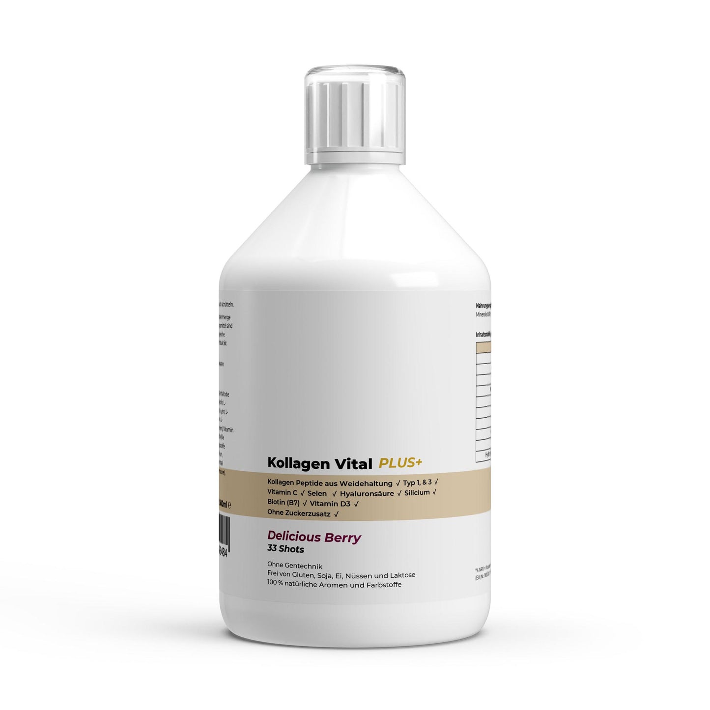 Kollagen Vital  PLUS+ Shots - Wild Berry  - 500ml