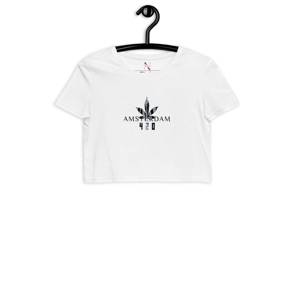 420 Amsterdam Bio-Crop-Top