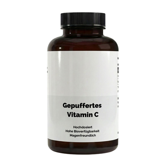 Gepuffertes Vitamin C 500mg + Magnesium - 240 Kapseln