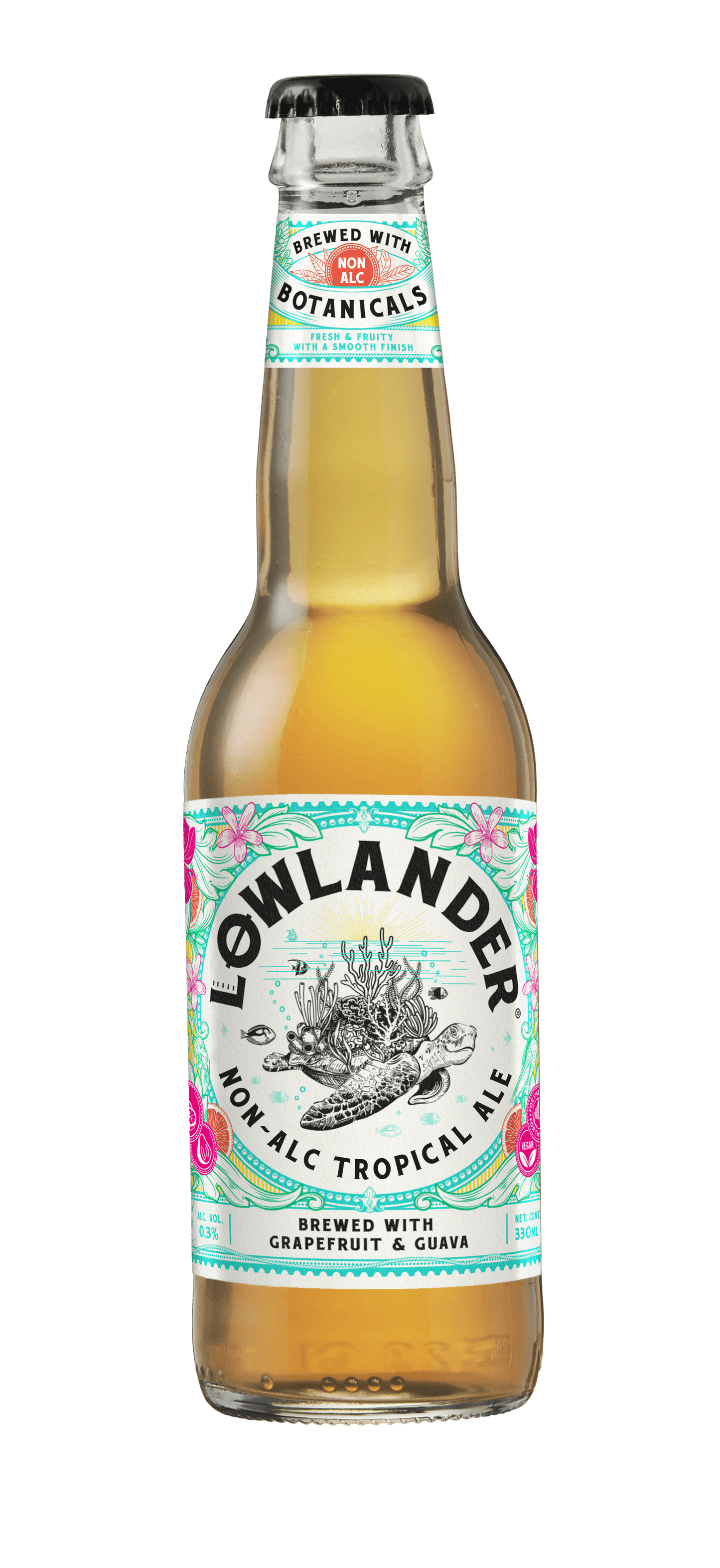 Lowlander Tropical Ale ohne Alkohol - Flasche - 24/Alaner Store