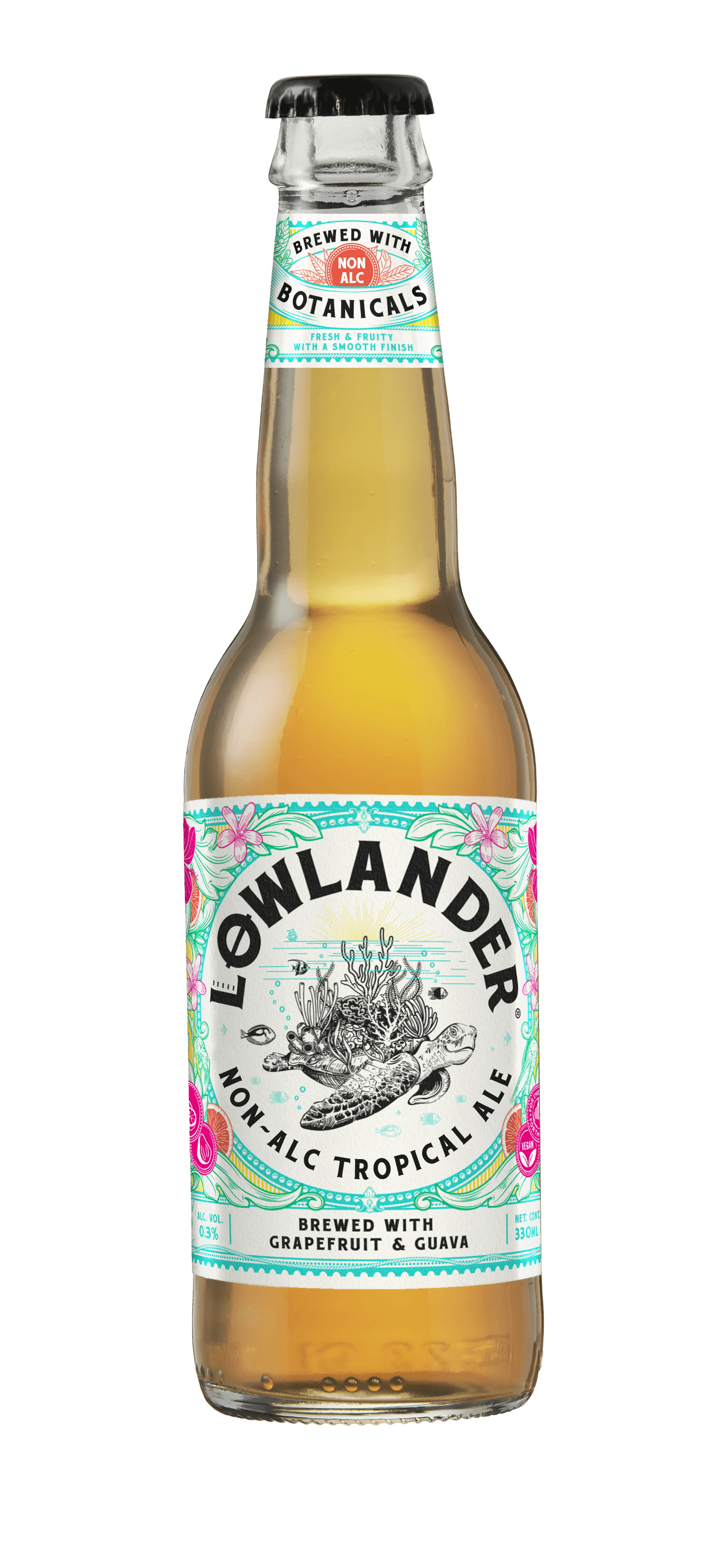 Lowlander Tropical Ale ohne Alkohol - Flasche - 24/Alaner Store