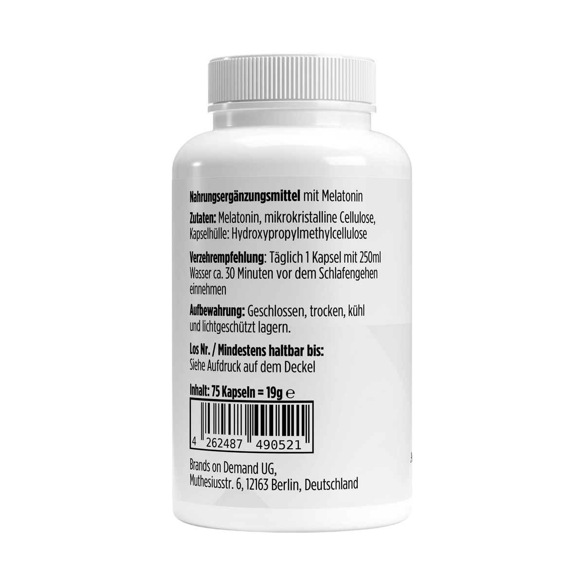 Melatonin - 75 Kapseln