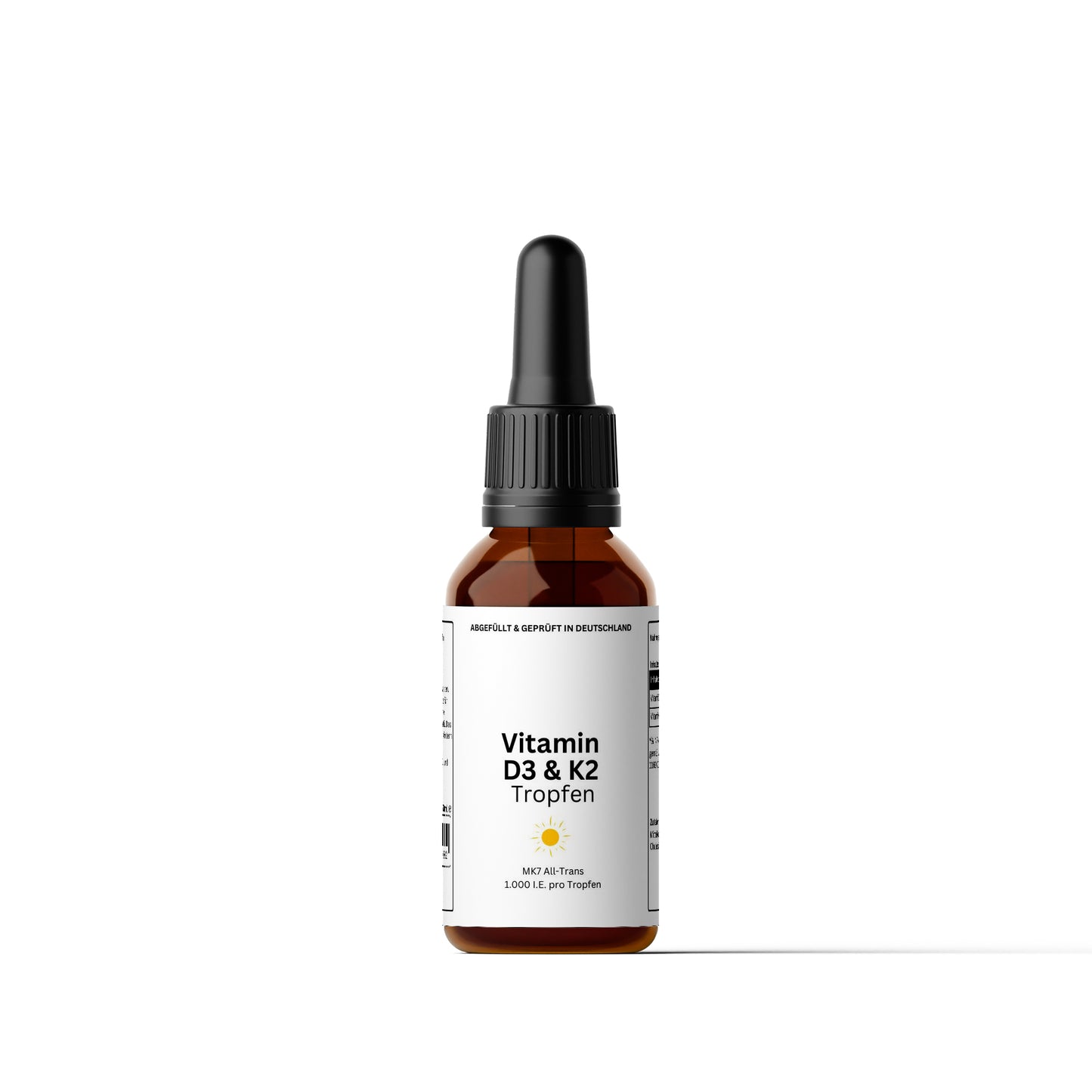 Vitamin D3 + K2 - 1,700 drops (1,000 IU)