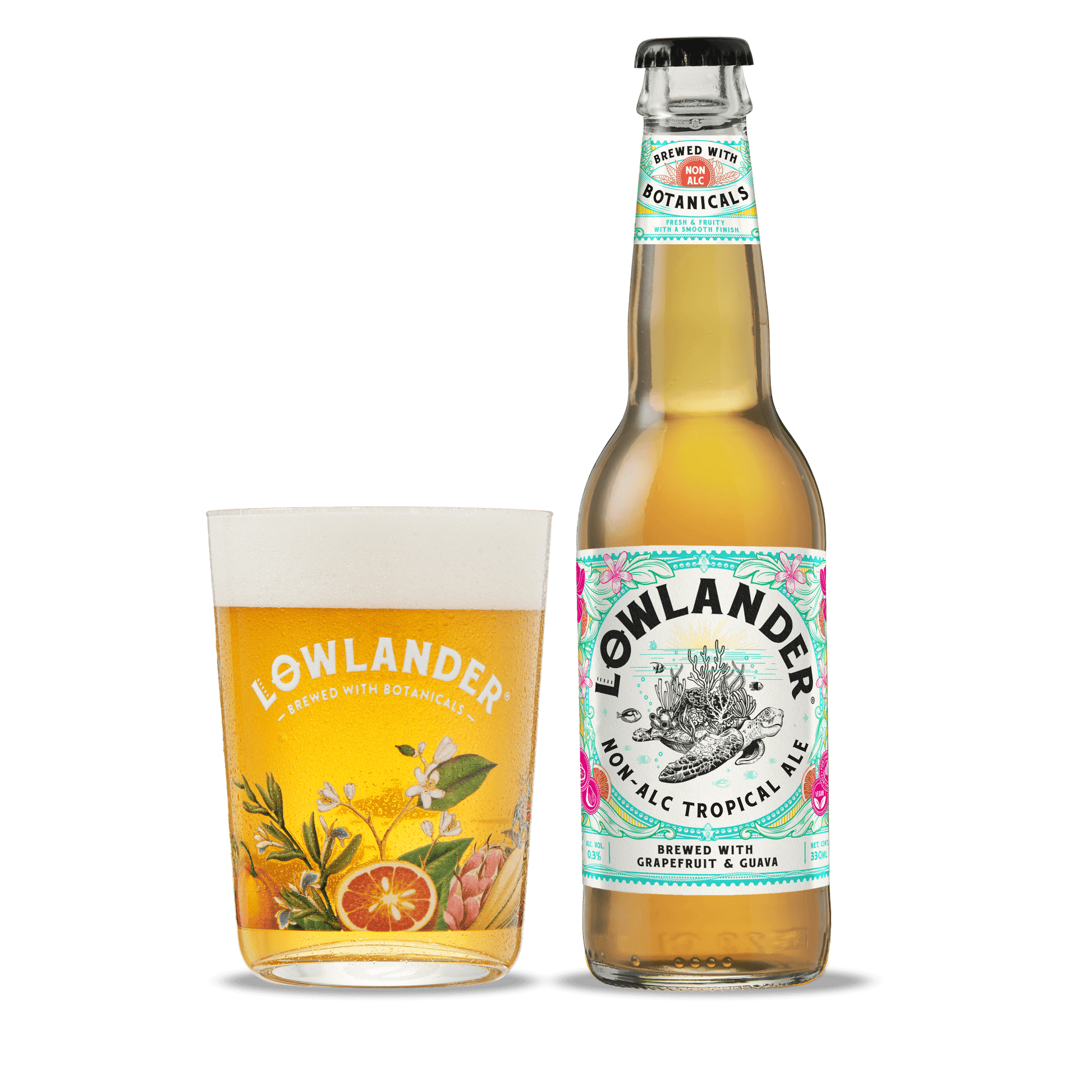 Lowlander Tropical Ale ohne Alkohol - Flasche - 24/Alaner Store