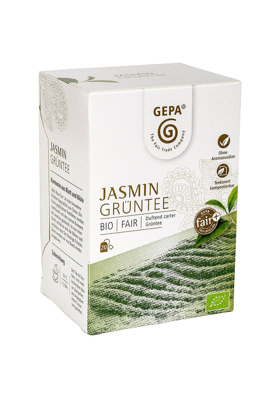 Jasmin Grüntee Bio (Teebeutel) - 24/Alaner Store