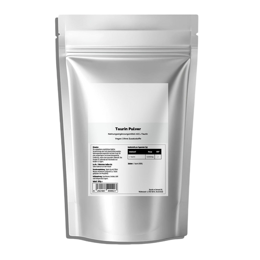 Taurin Pulver - 500g Doypack