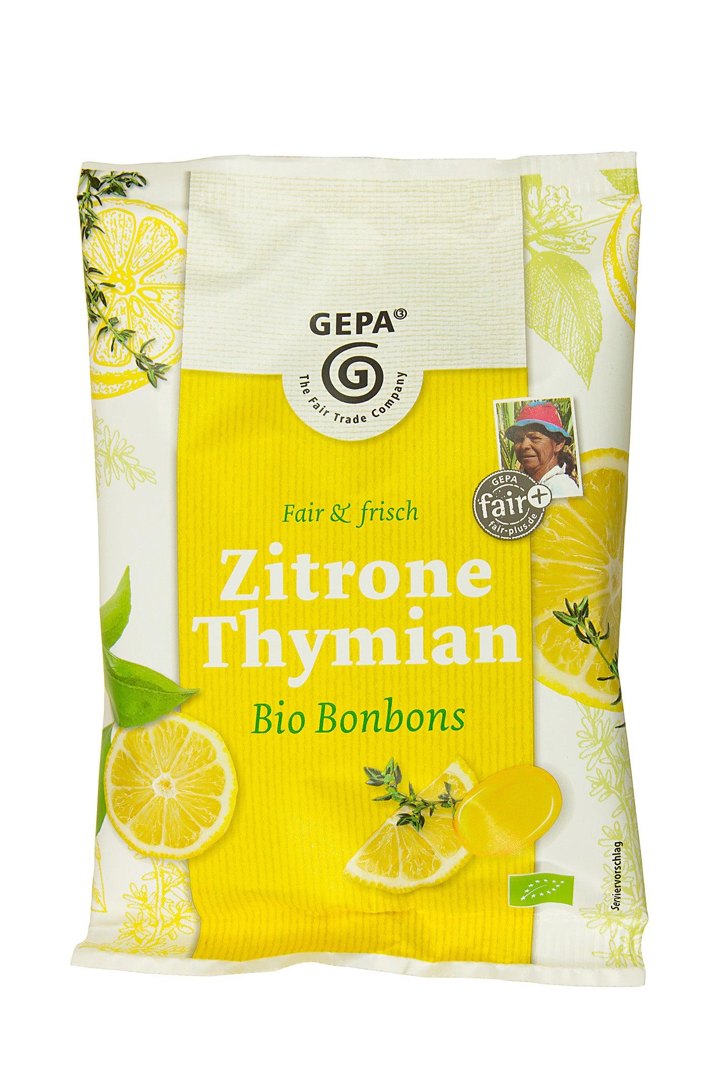 Zitrone Thymian Bio Bonbons - 24/Alaner Store