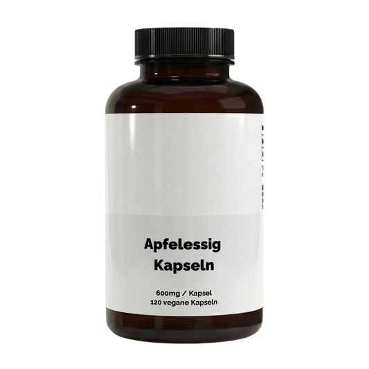 Apfelessig Extrakt Kapseln (600mg je Kapsel) - 120 vegane Kapseln