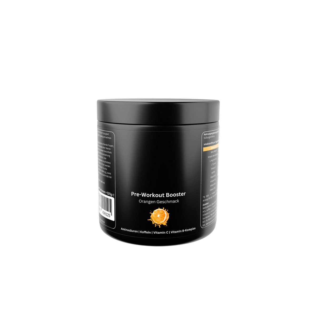 Pre-Workout Booster - Flavor: Orange