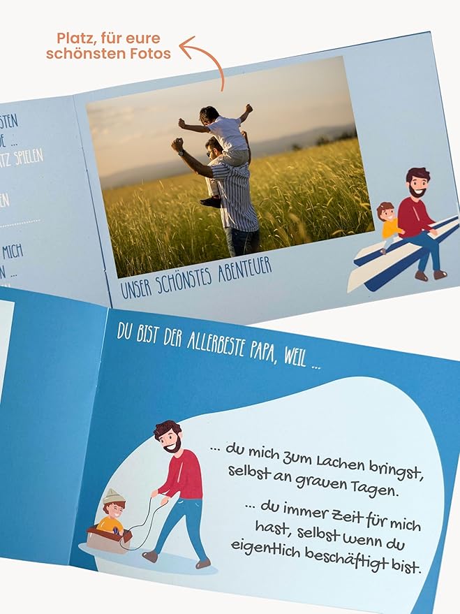 Erinnerungsalbum "Papa und ich"