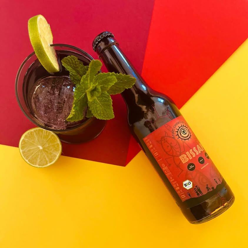 Bio Bissap Afrikanisches Tee Getränk Hibiskus