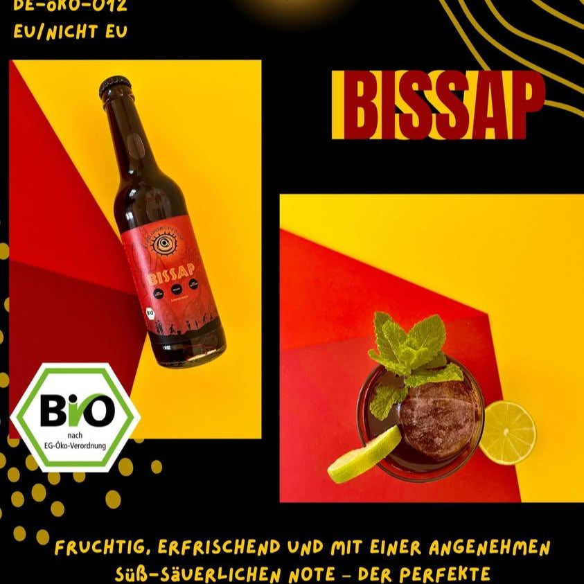 Bio Bissap Afrikanisches Tee Getränk Hibiskus