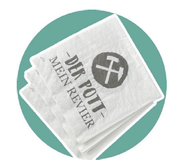 Der Pott mein Revier Lunch Servietten