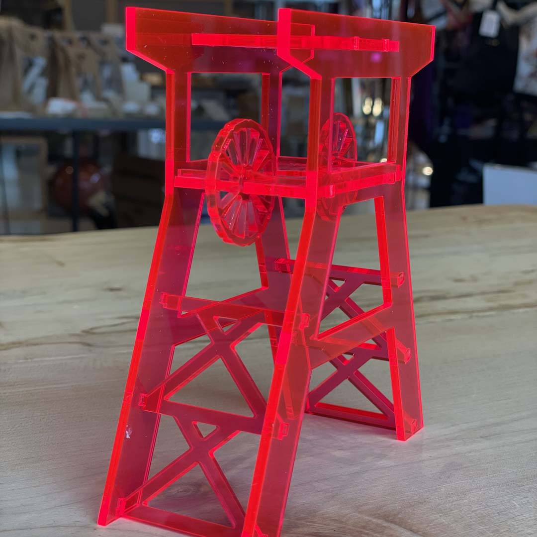 Förderturm in verschiedenen Farben 15-20cm