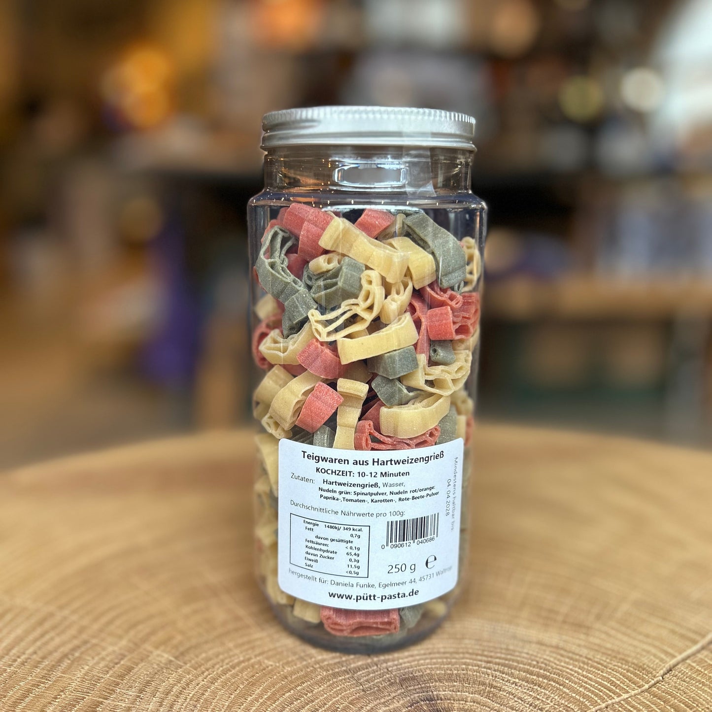 Golfer Pasta 250g im PET Glas