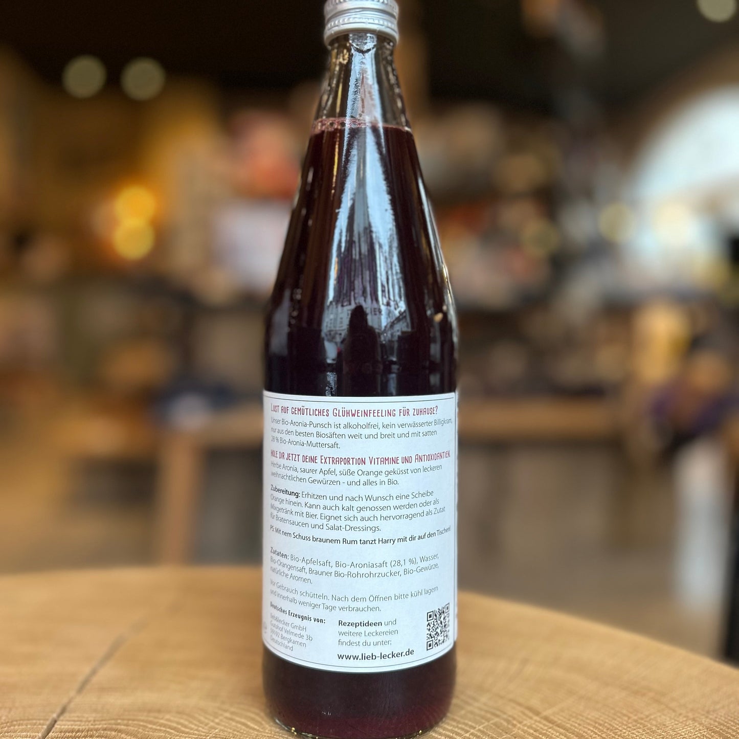 Heißer Harry Bio Aronia Punsch