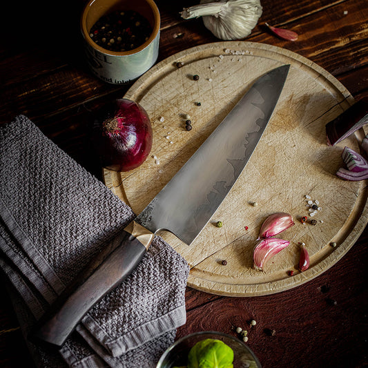Küchenmesser San-mai (Lieferzeit 8 Wochen ab Bestellung)