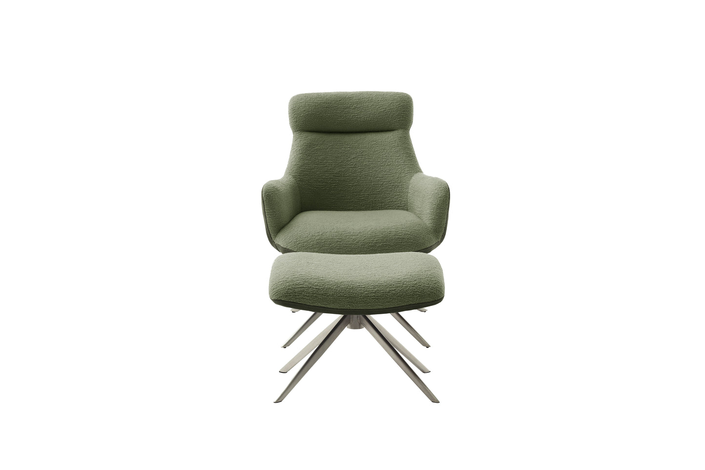 PELION Loungesessel inkl. Hocker