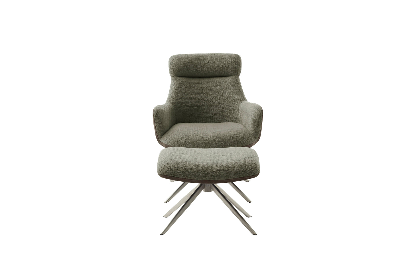 PELION Loungesessel inkl. Hocker