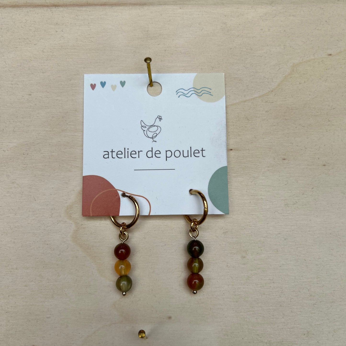 Ohrringe 29€ Atelier de Poulet
