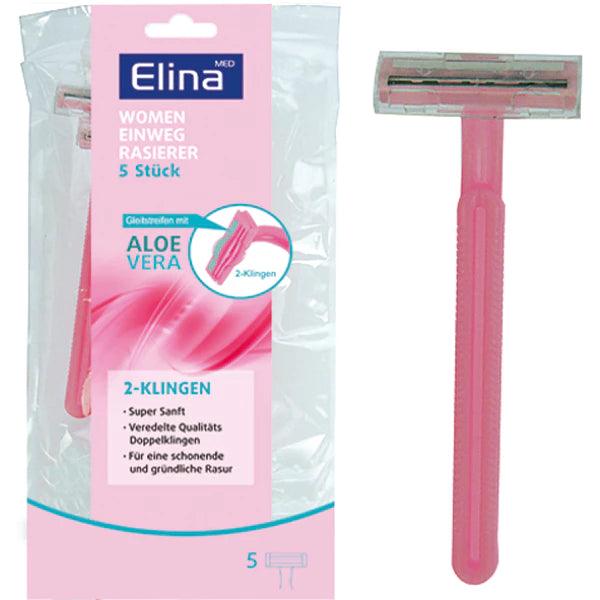 Rasierer Einweg 5er Elina Women 2 Klingen - 24/Alaner Store