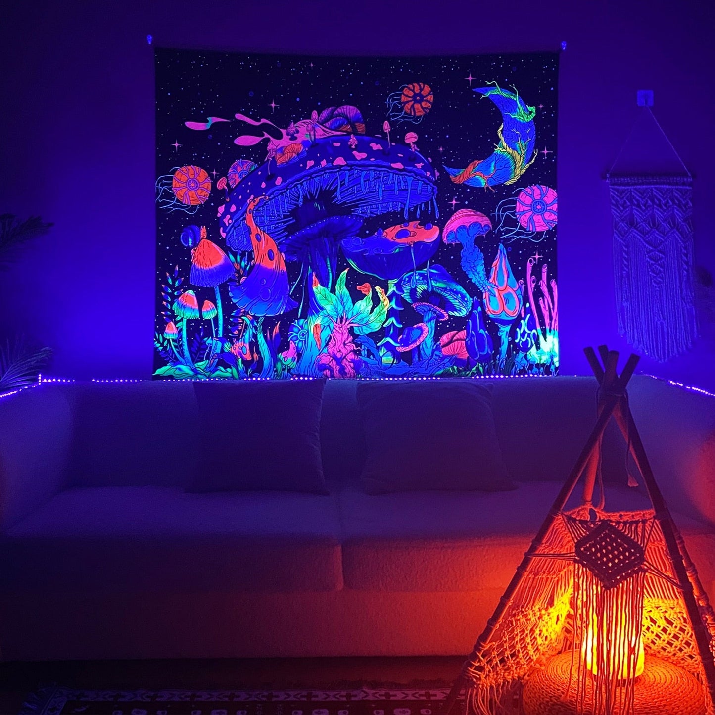 Black Liq Schwarzlichtposter