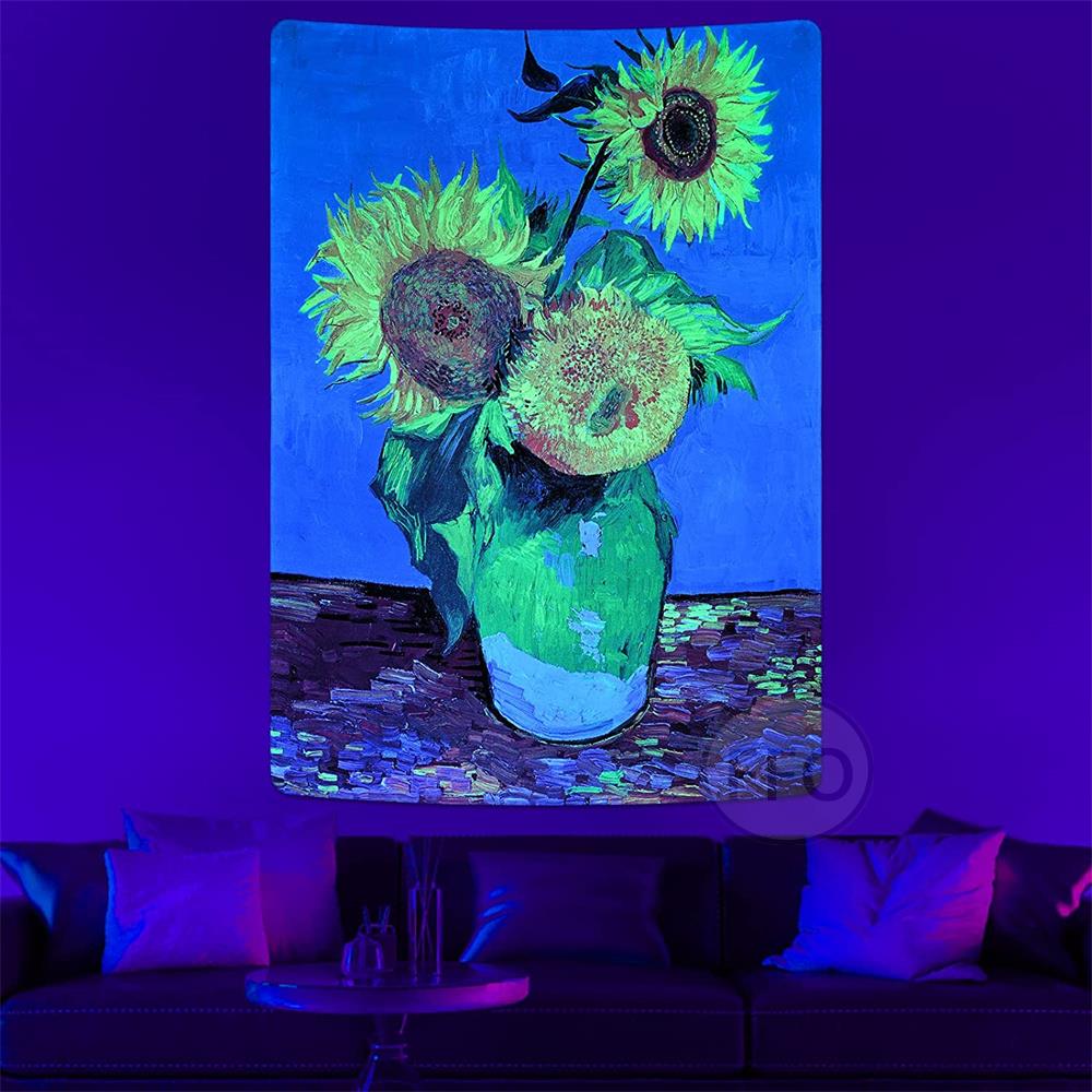 Welcome Mr. Van Gogh Schwarzlichtposter