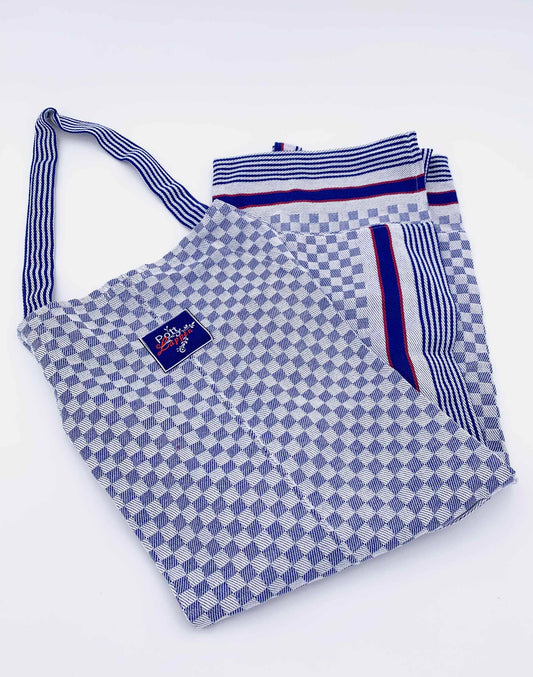  Pott-Schürze aus Grubenstoff