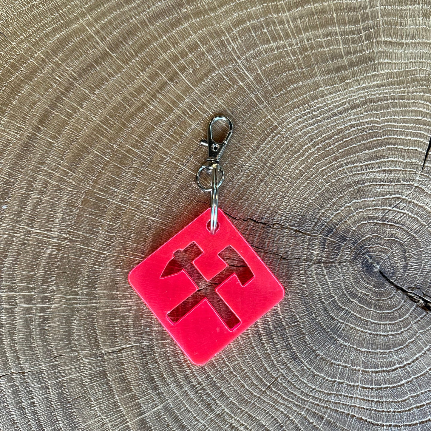 Schlüsselanhänger Neon Eisen & Schlägel divers