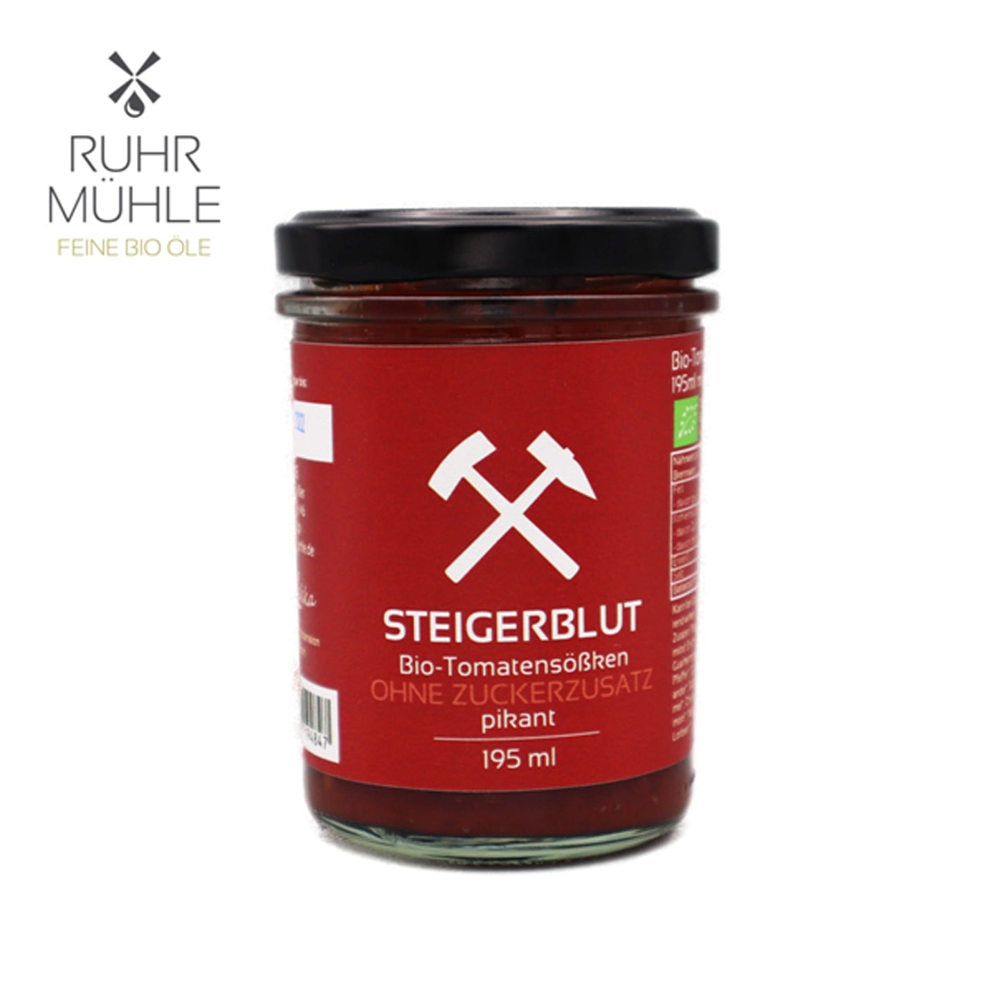 Bio Tomatensauce "Steigerblut" 195ml (DE-ÖKO-037)