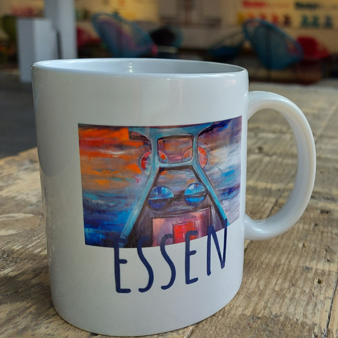 Tasse „Essen – Zollverein“ Pott in Farbe)